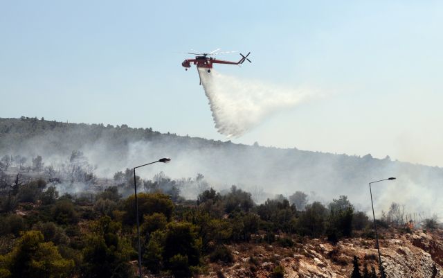 Πολύ υψηλό κίνδυνο πυρκαγιάς προβλέπει την Τετάρτη η Γενική Γραμματεία Πολιτικής Προστασίας