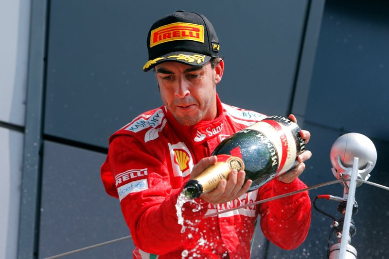 Grand Prix Γερμανίας 2012: Ο F. Alonso κερδίζει για τoν ευρωπαϊκό Νότο