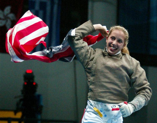 Η ξιφομάχος Ζαγκούνις σημαιοφόρος των ΗΠΑ