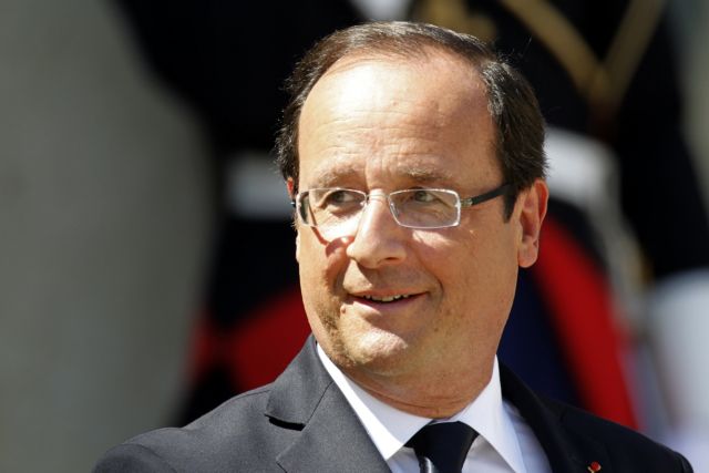 Ο Φρανσουά Ολάντ στο Λονδίνο για να εμψυχώσει τους Γάλλους αθλητές