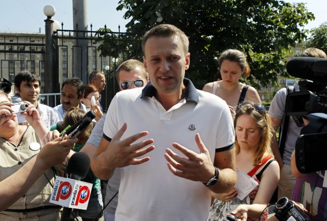 Για υπεξαίρεση κατηγορείται ο Ρώσος μπλόγκερ Αλεξέι Ναβάλνι