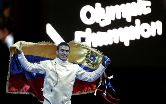 Η Βενεζουέλα… κάρφωσε το πρώτο της μετάλλιο στην ξιφασκία