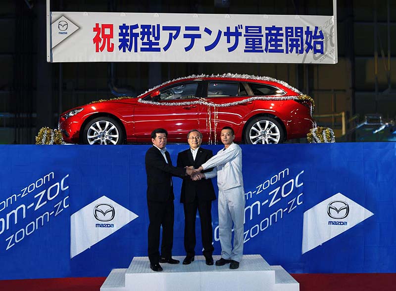 Mazda6 2013: Από την παραγωγή στην... αποκάλυψη