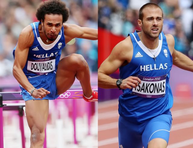 Στα ημιτελικά των 110μ. εμπόδια ο Δουβαλίδης και των 200μ. ο Τσάκωνας