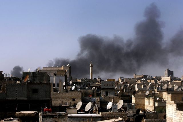 Νέες αιματηρές συγκρούσεις στη Δαμασκό, βομβαρδίζεται το Χαλέπι