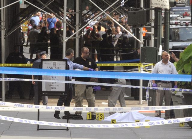 Πυροβολισμοί με δύο νεκρούς έξω από το Empire State Building