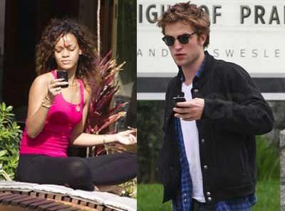Τα SMS μηνύματα της Rihanna στον Pattinson