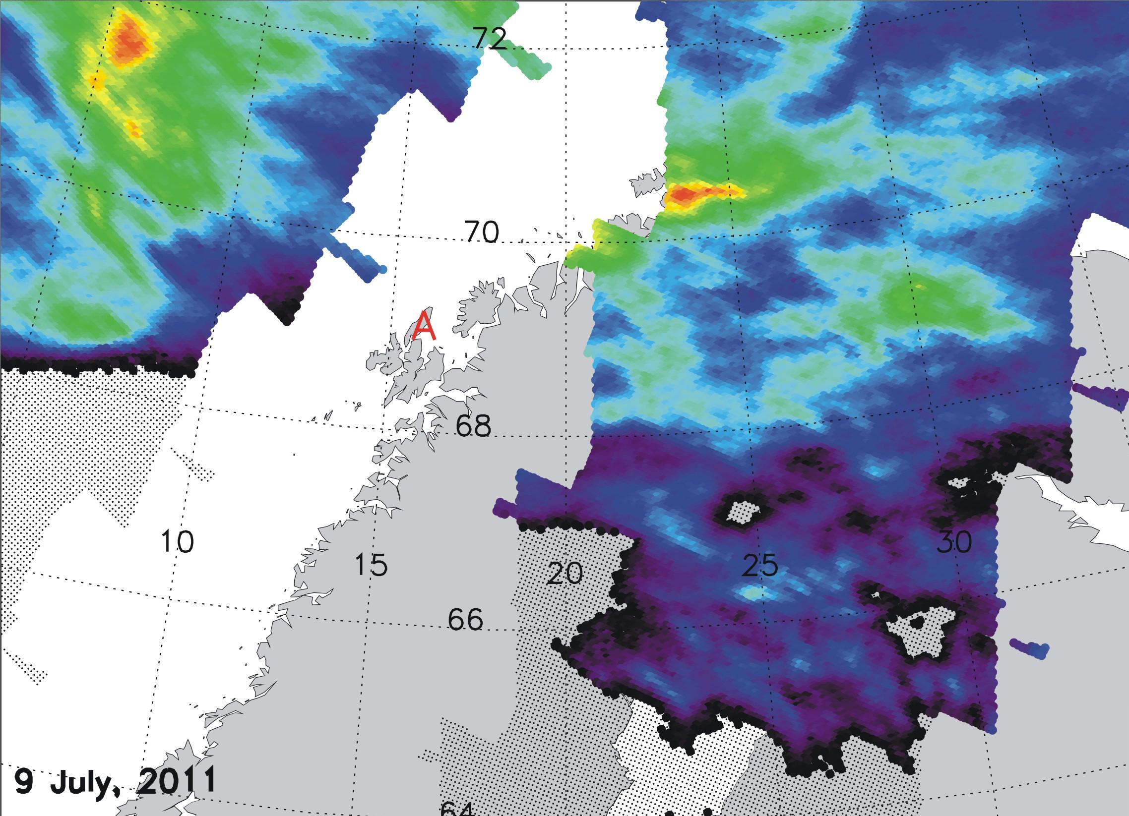 Καυσαέρια πυραύλων προκαλούν το σχηματισμό νεφών στους πόλους