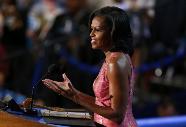 Πιστεύω στο όραμα του συζύγου μου, είπε η Μισέλ Ομπάμα στο συνέδριο των Δημοκρατικών