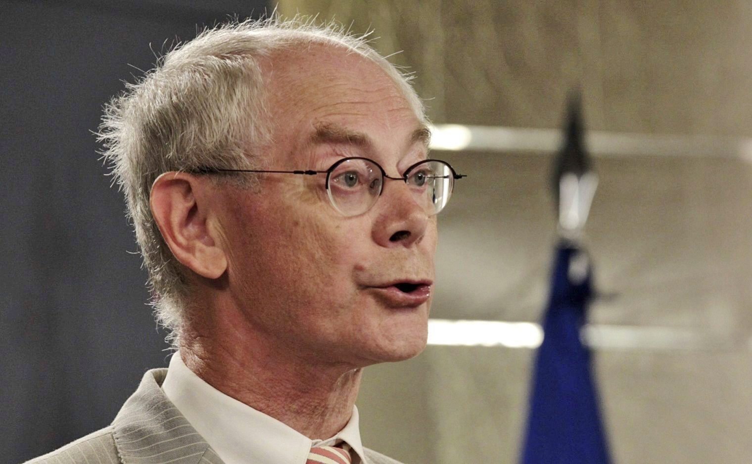 Δεν θα συναντηθεί με τον Αλέξη Τσίπρα ο Χέρμαν βαν Ρομπάι