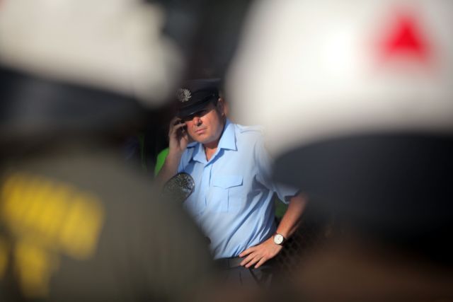 Τετράωρος αποκλεισμός της σχολής των ΜΑΤ στου Γουδή από αστυνομικούς