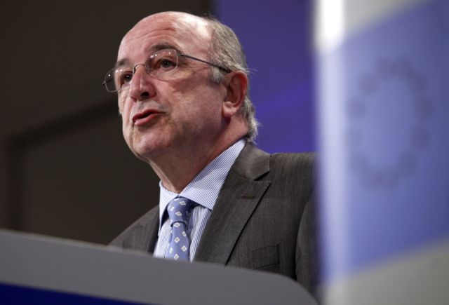 Αυστηρότερες διορίες «δείχνει» ο Αλμούνια ως όρο για τη βοήθεια στην Ισπανία