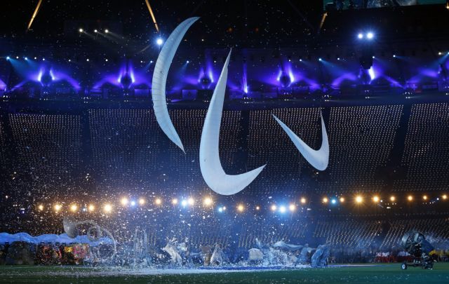 Φαντασμαγορική και η τελετή λήξης των Παραολυμπιακών Αγώνων