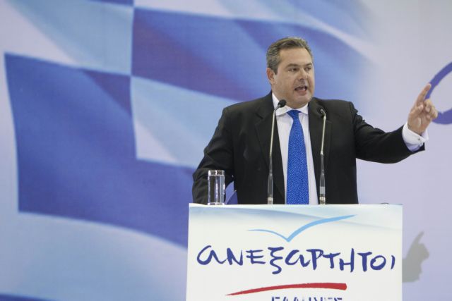 Σκληρή επίθεση Καμμένου στα κόμματα της συγκυβέρνησης, βολές και προς ΣΥΡΙΖΑ