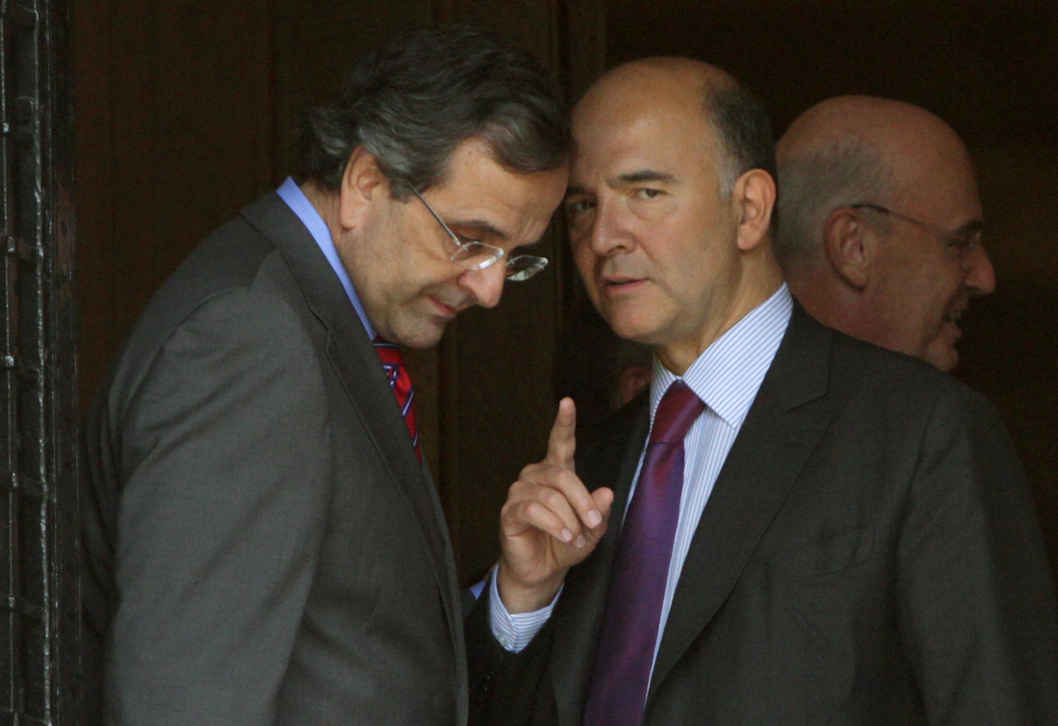 Όλα στο τραπέζι υπό τον όρο της τήρησης των δεσμεύσεων, το μήνυμα Μοσκοβισί