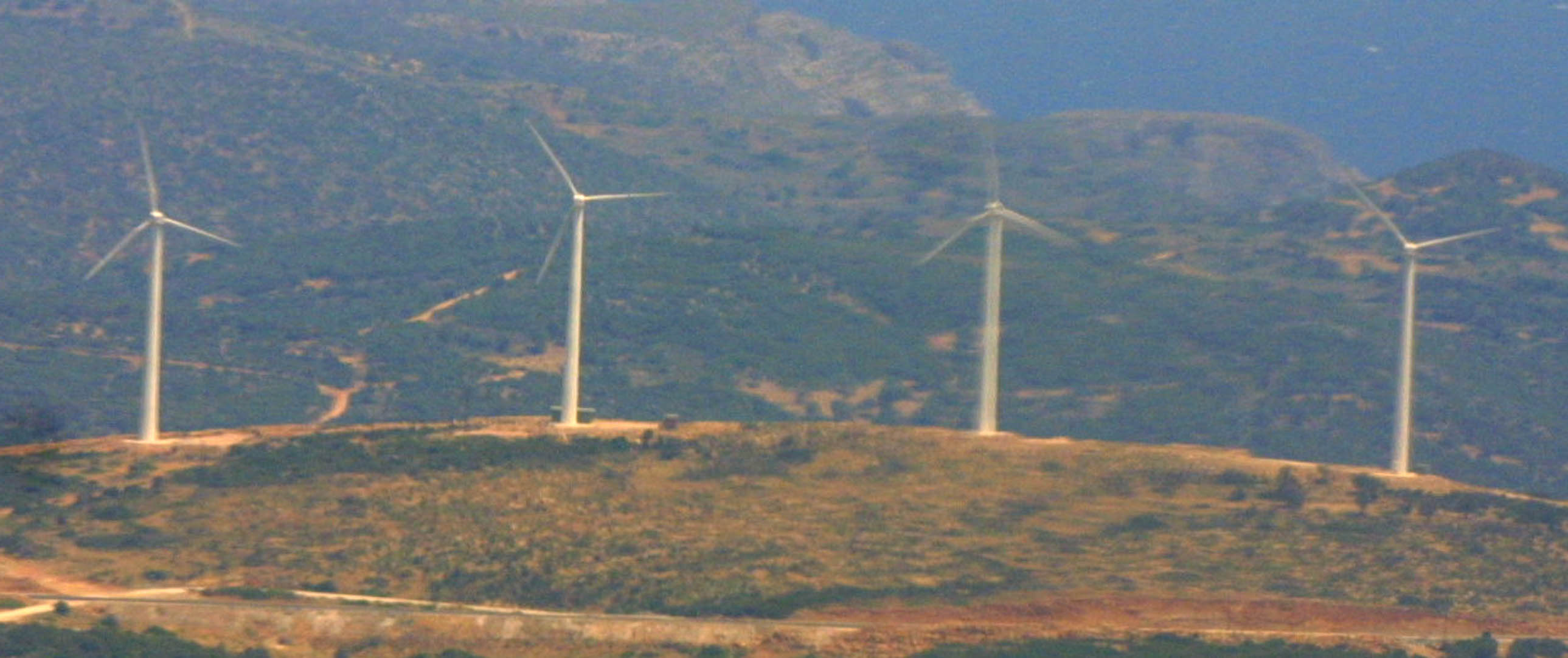 Σε λειτουργία το αιολικό πάρκο της ΔΕΗ ΑΝ στα Ακούμια Κρήτης