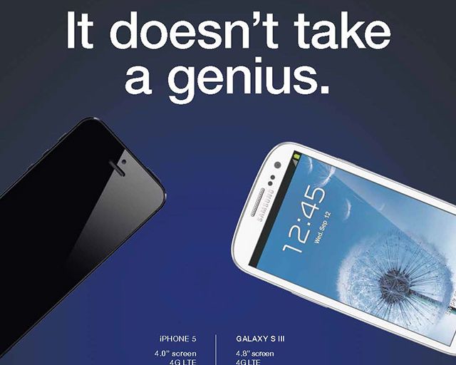 Δεν χρειάζονται ιδιοφυΐες για να φτιαχτεί κάτι καλύτερο από το iPhone 5, λέει η Samsung