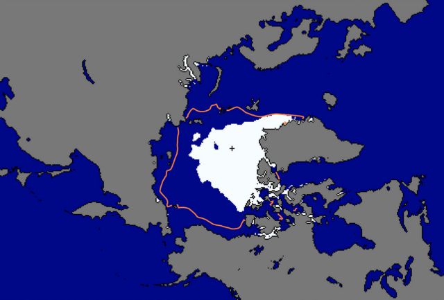 Σε ιστορικό χαμηλό η έκταση των πάγων στην Αρκτική