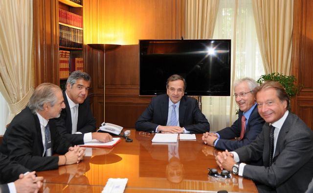 Με το προεδρείο της Ένωσης Ελλήνων Εφοπλιστών συναντήθηκε ο πρωθυπουργός