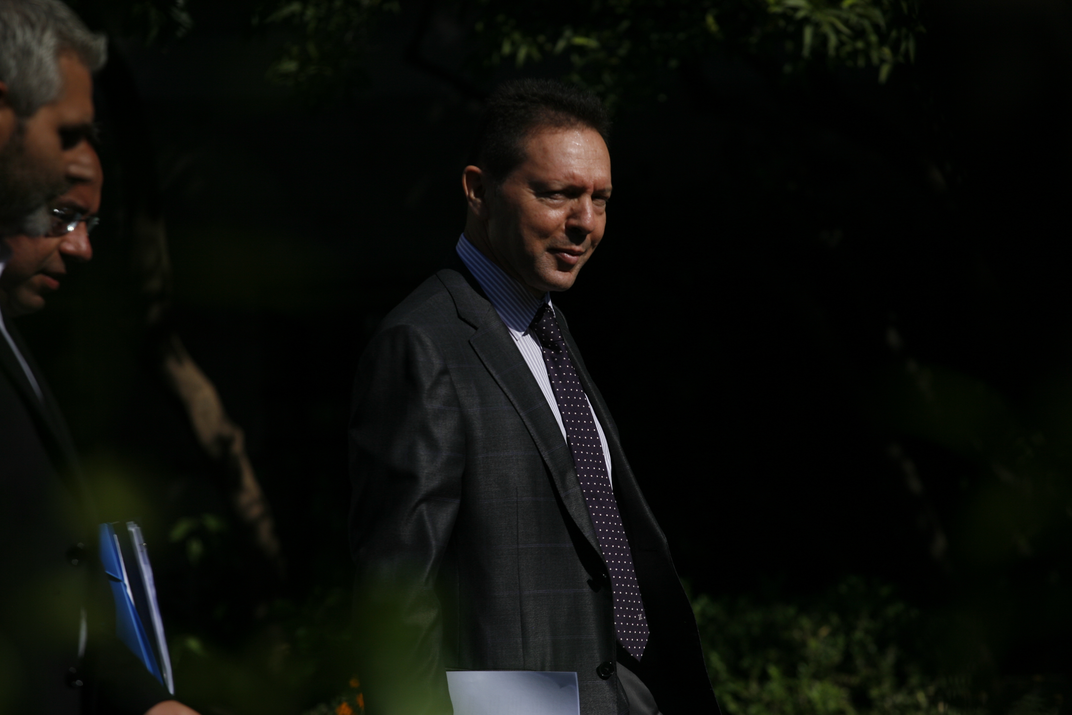 Η διαπραγμάτευση συνεχίζεται, δήλωσε λίγο πριν το ραντεβού με την τρόικα ο Γ.Στουρνάρας