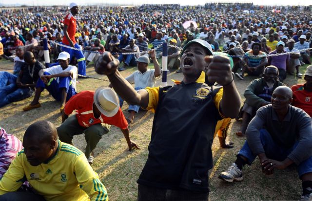 Επέστρεψαν στο ορυχείο Μαρικάνα οι απεργοί μεταλλωρύχοι
