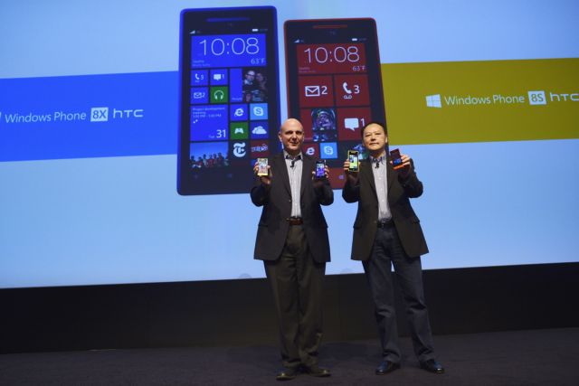 Windows Phone 8X και Windows Phone 8S από την HTC