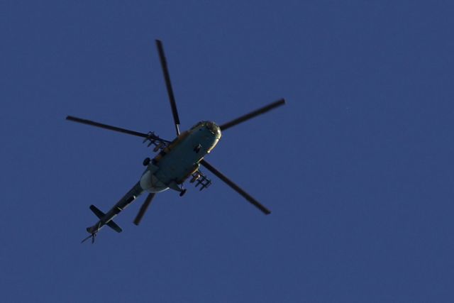 Συντριβή στρατιωτικού ελικοπτέρου κοντά στη Δαμασκό