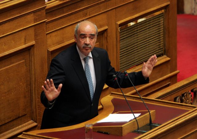 Στους αντιπροέδρους της Βουλής προσωρινά τα καθήκοντα του Ευ.Μεϊμαράκη