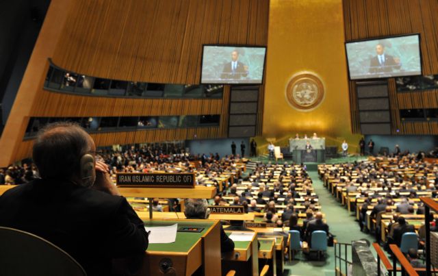 Οι ΗΠΑ θα εμποδίσουν το Ιράν να αποκτήσει πυρηνικό όπλο, λέει ο Ομπάμα στον ΟΗΕ