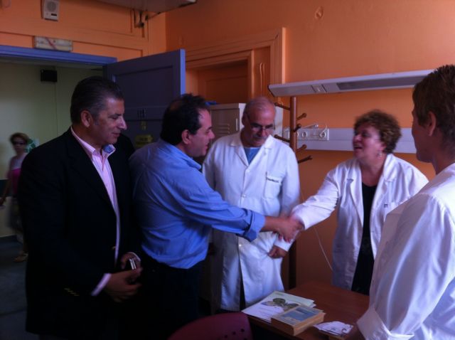 Ενίσχυση σε φαρμακευτικό και υγειονομικό υλικό από την Αποστολή και τον ΙΣΑ στη Σύρο