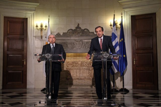 Η Ελλάδα θα βρίσκεται πάντοτε στο πλευρό της Κυπριακής Δημοκρατίας, δήλωσε ο Αντ.Σαμαράς