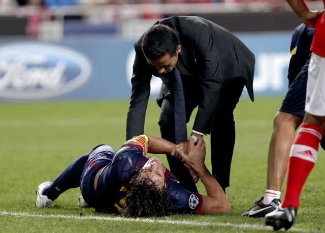 Τραυματισμός σοκ του Κάρλες Πουγιόλ (video)