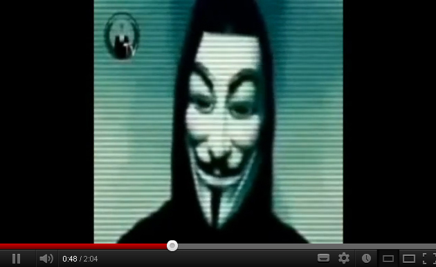 Μπαράζ επιθέσεων από τους Anonymous σε κυβερνητικούς δικτυακούς τόπους