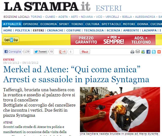 Τα καλά λόγια της Μέρκελ και η «θερμή» υποδοχή κυριαρχούν στα διεθνή μέσα