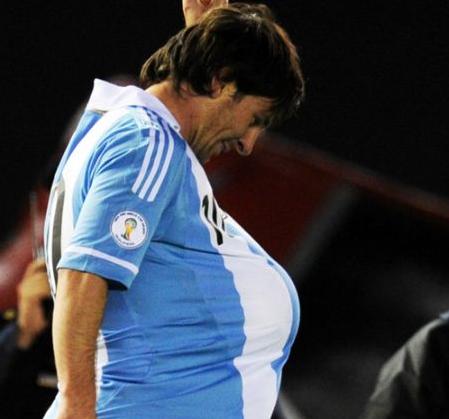 Το άγχος του Μέσι για τη γέννηση του παιδιού του