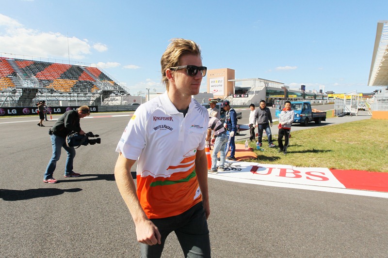 Ο N. Hulkenberg στη Sauber