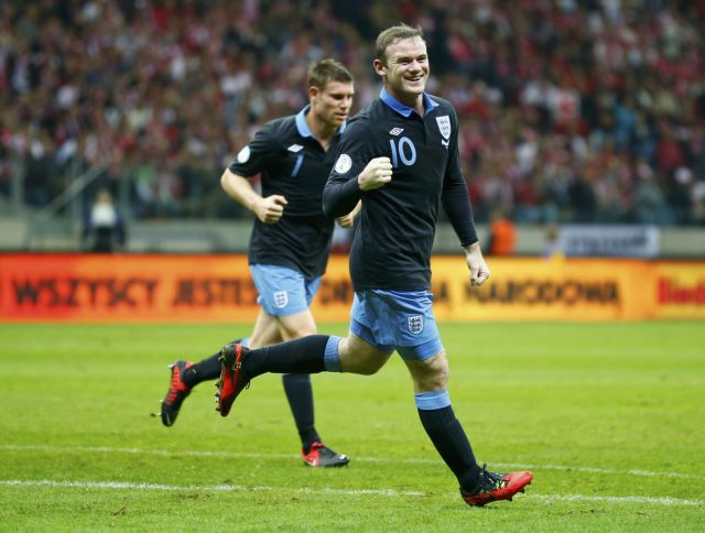 Οι Ρούνι και Χαρτ έσωσαν την Αγγλία, 1-1 με την Πολωνία