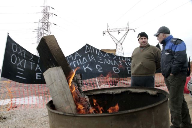 Ένταση στον υπό κατασκευή Σταθμό Μεταφόρτωσης Απορριμμάτων Ευκαρπίας στη Θεσσαλονίκη