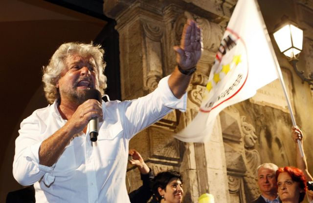 Τη δεύτερη θέση στις δημοσκοπήσεις κατακτά το κίνημα του Μπέπε Γκρίλο