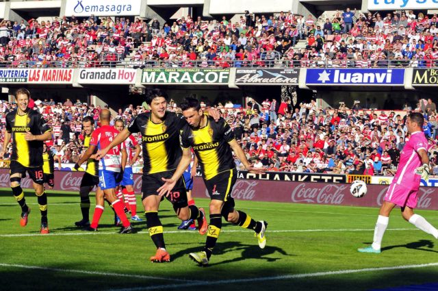 Σπουδαίο «τρίποντο» στη Γρανάδα πανηγύρισε η Σαραγόσα