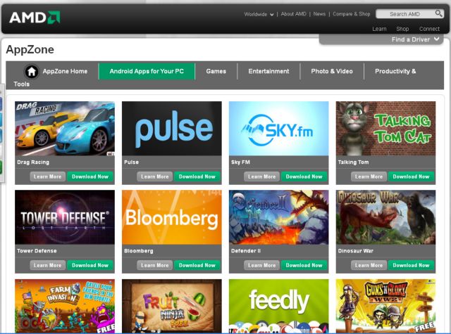 App για Android θα τρέχουν στα Windows 8