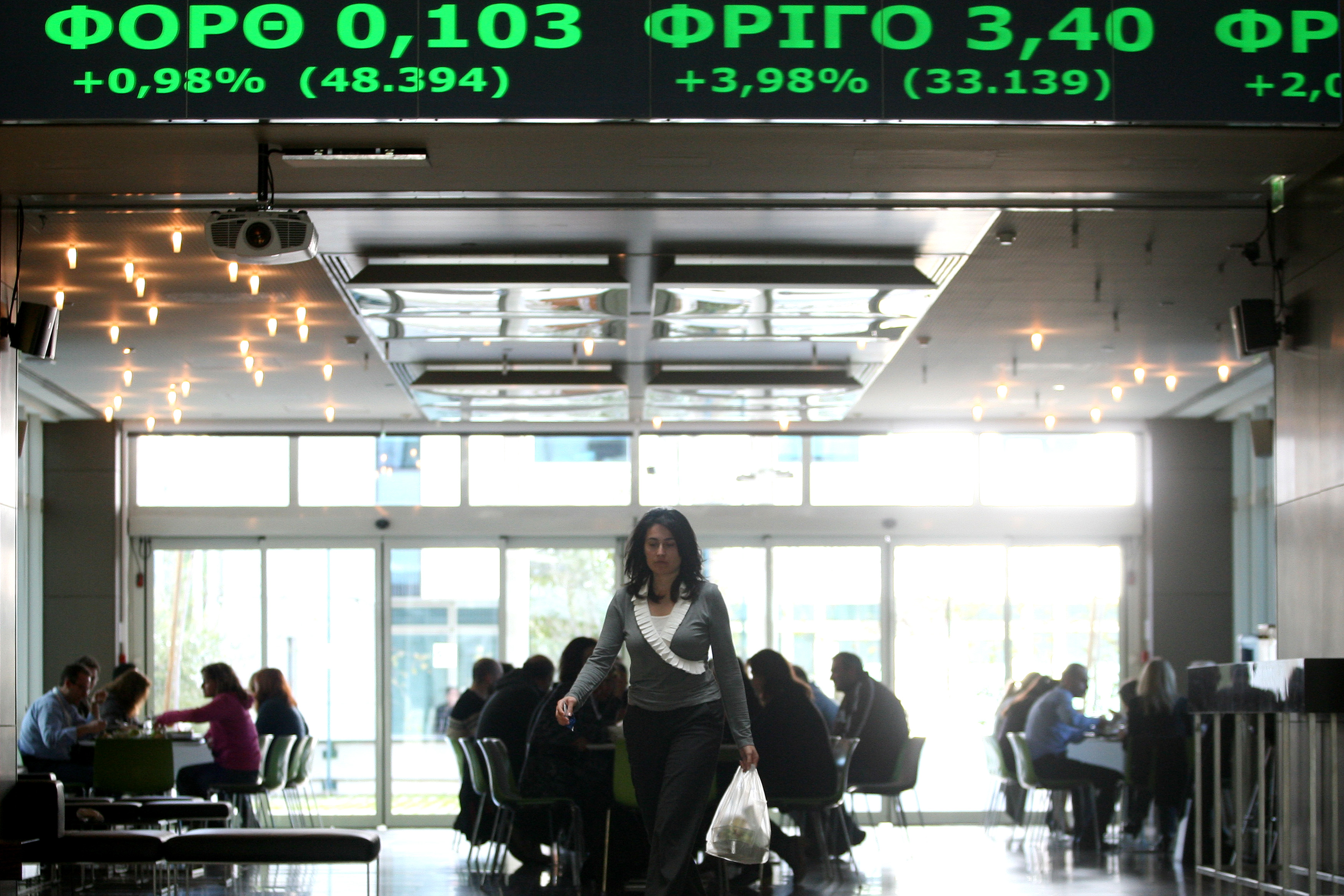 Υψηλά κέρδη της τάξης του 4% στο Χρηματιστήριο με οδηγό τις τράπεζες