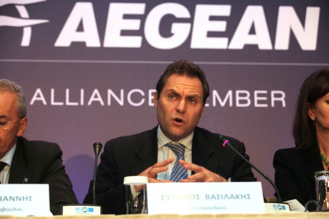 Κίνηση αναγκαιότητας η εξαγορά της Olympic Air από την Aegean, λέει ο Ε.Βασιλάκης