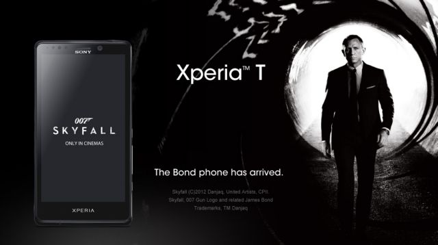 Sony Xperia T, το smartphone του James Bond στην Ελλάδα