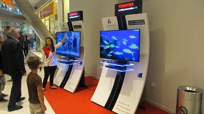 Βραβευμένος ήχος Pioneer και 3D TV χωρίς γυαλιά Toshiba από την Intersys