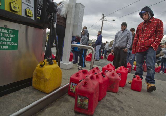 Αργή επιστροφή των ανατολικών ΗΠΑ στην ομαλότητα μετά τη Σάντι