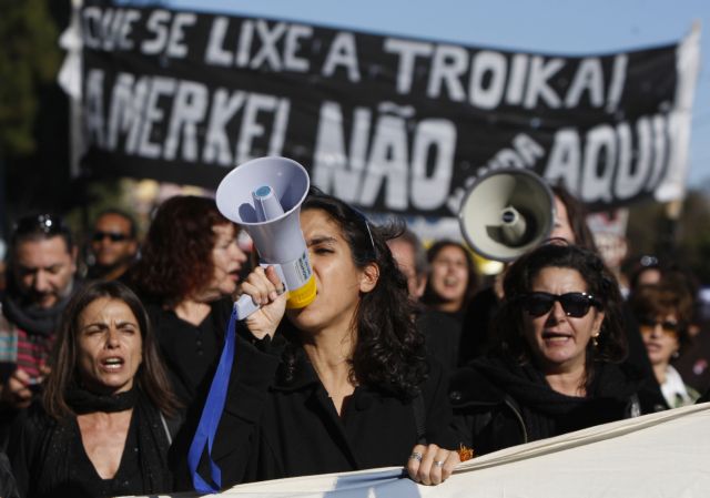 Στα μαύρα υποδέχθηκαν την Μέρκελ οι Πορτογάλοι