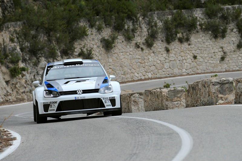 Ο J. M. Latvala οδήγησε για πρώτη φορά  το VW Polo R WRC