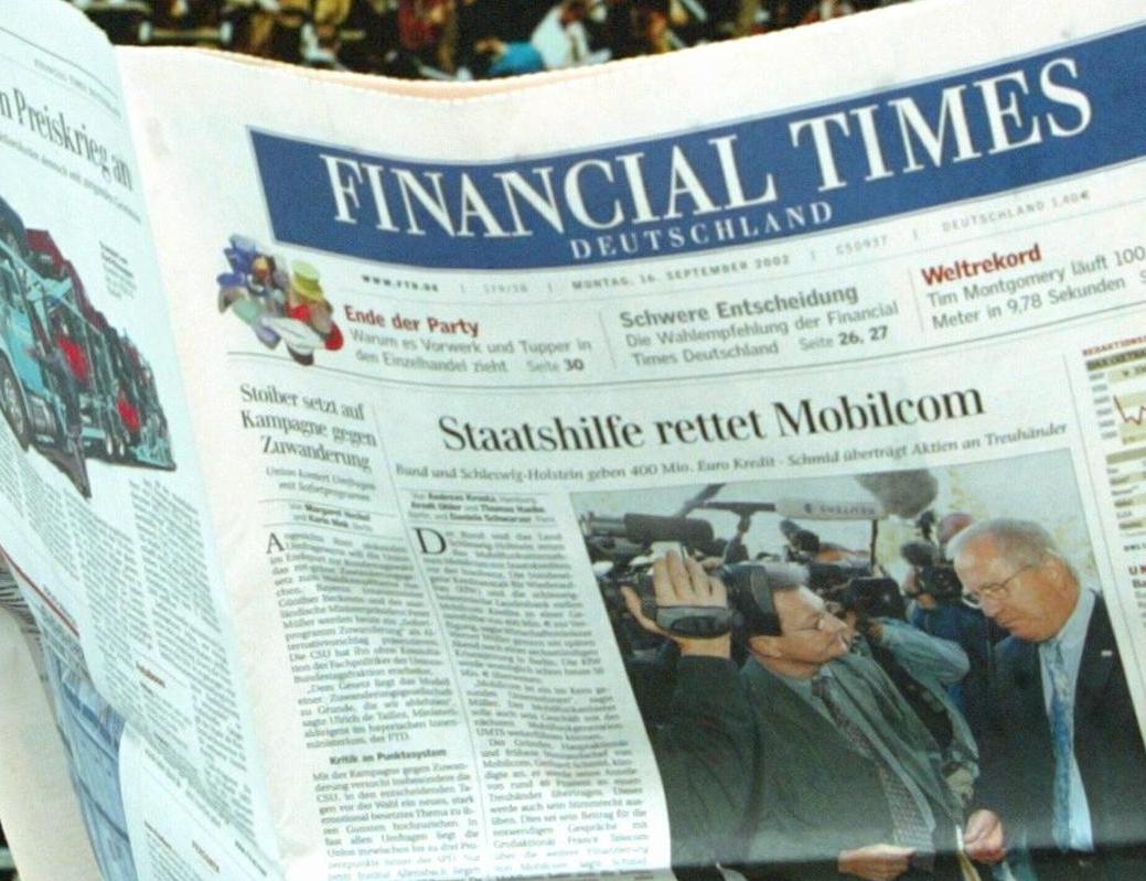 Προ των πυλών (;) το λουκέτο στους Financial Times Deutschland
