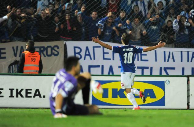 Με γκολάρα του Ντε Βινσέντι ο ΠΑΣ νίκησε 1-0 τον ΟΦΗ